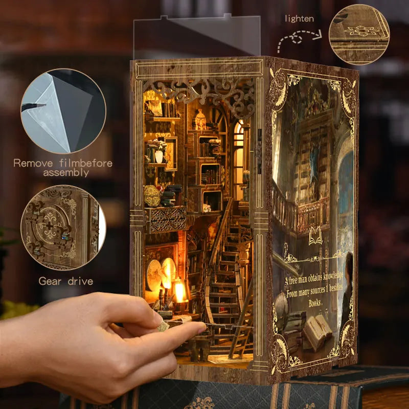 Coin lecture DecoNooks™ Le livre ancien