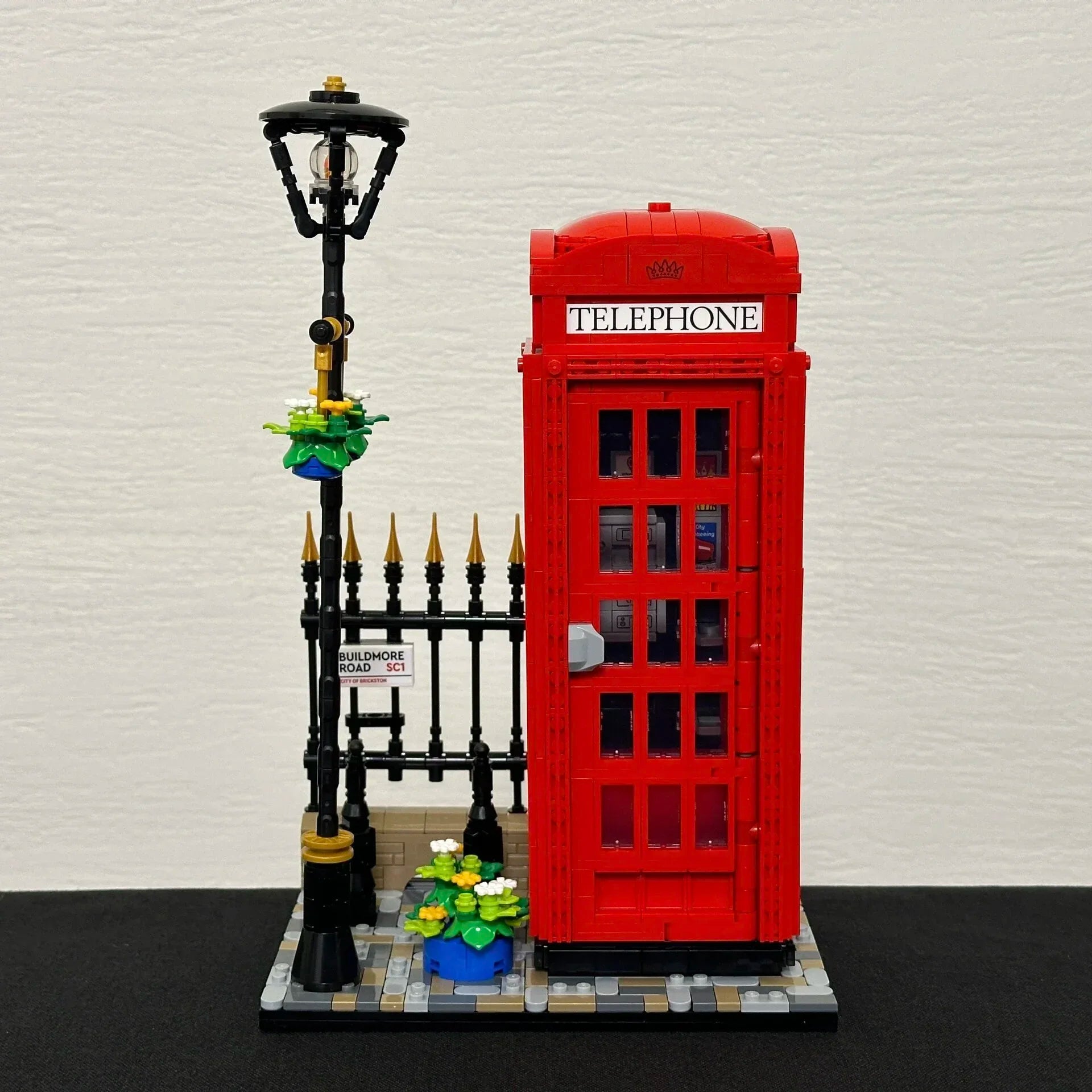 Cabine téléphonique rouge londonienne DecoNooks™