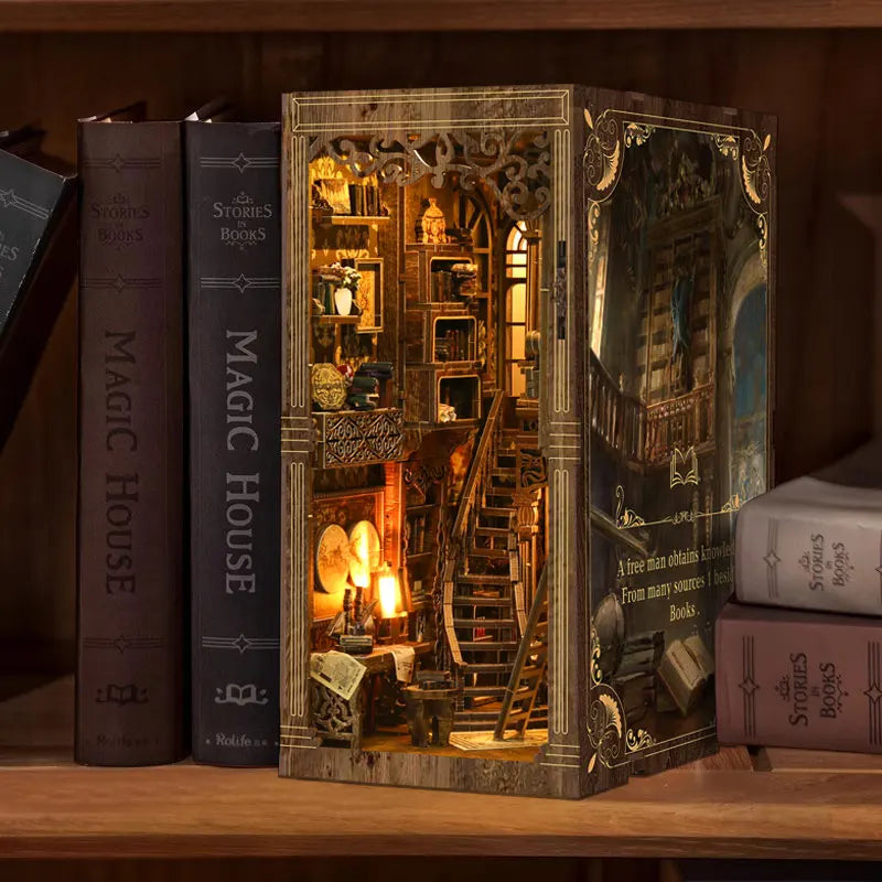 Coin lecture DecoNooks™ Le livre ancien