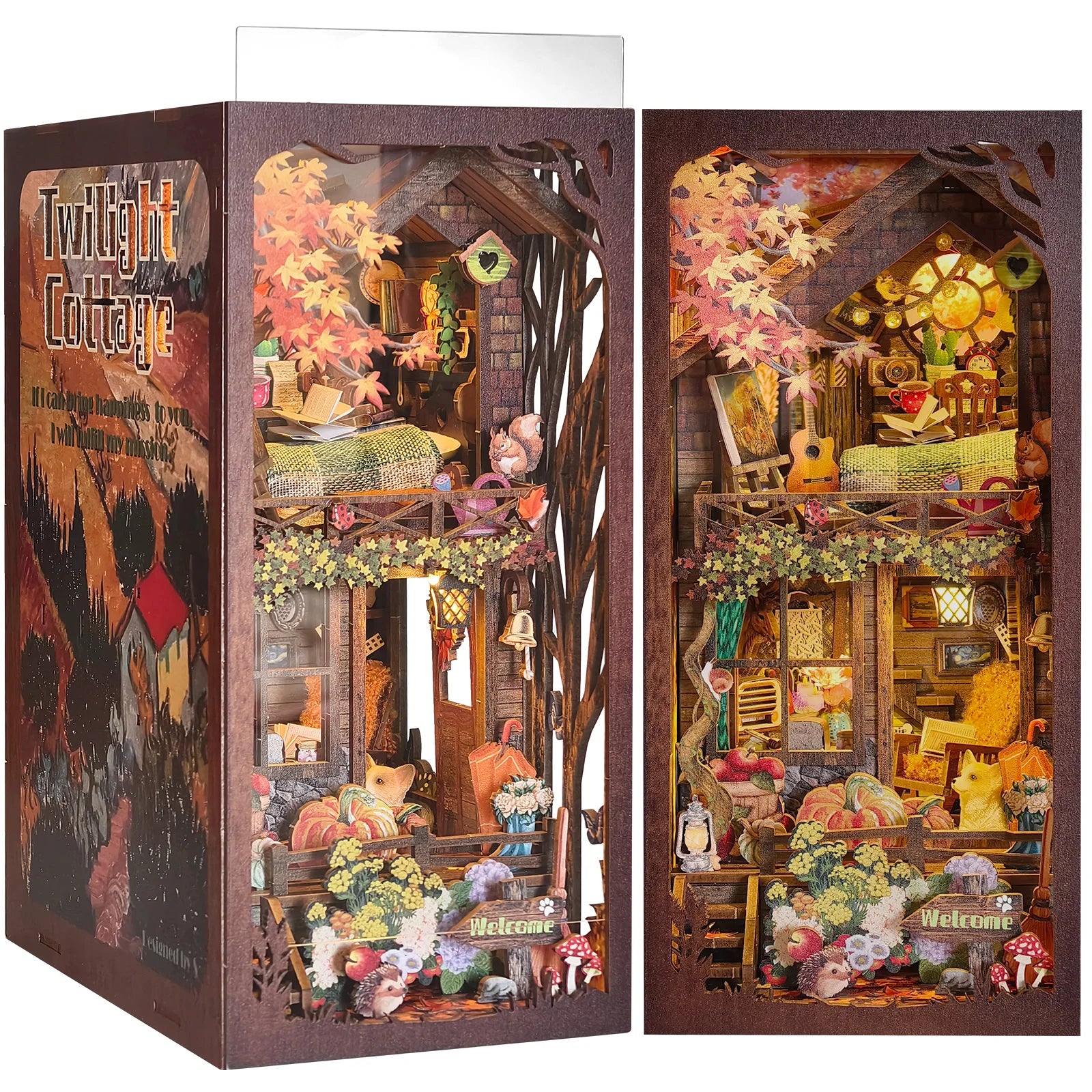 Coin lecture DecoNooks™ Twilight Cottage