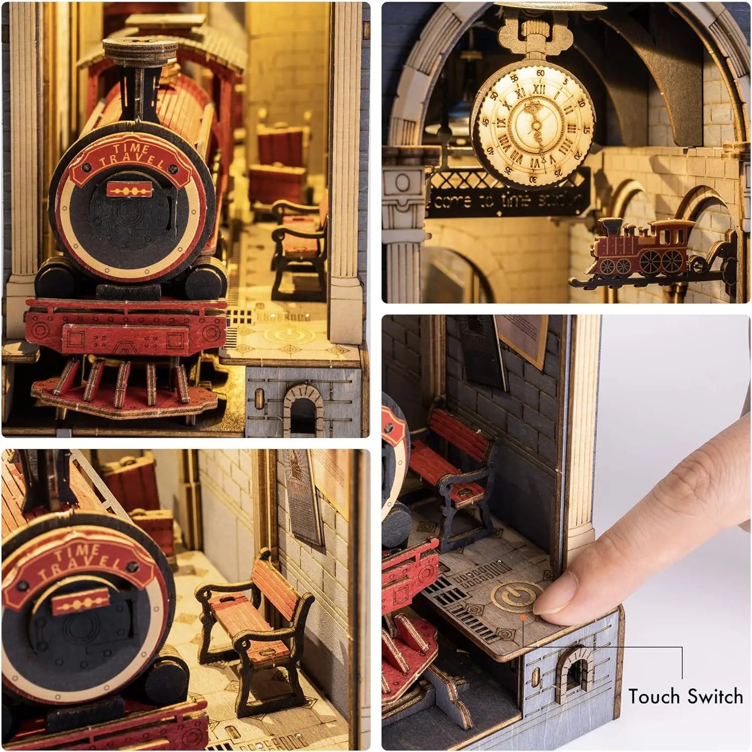DecoNooks™ Book Nook Robotime Zeitreise