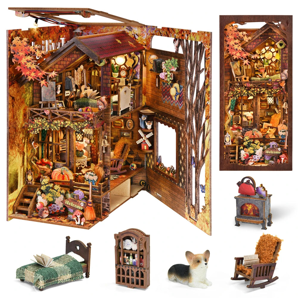 Coin lecture DecoNooks™ Twilight Cottage