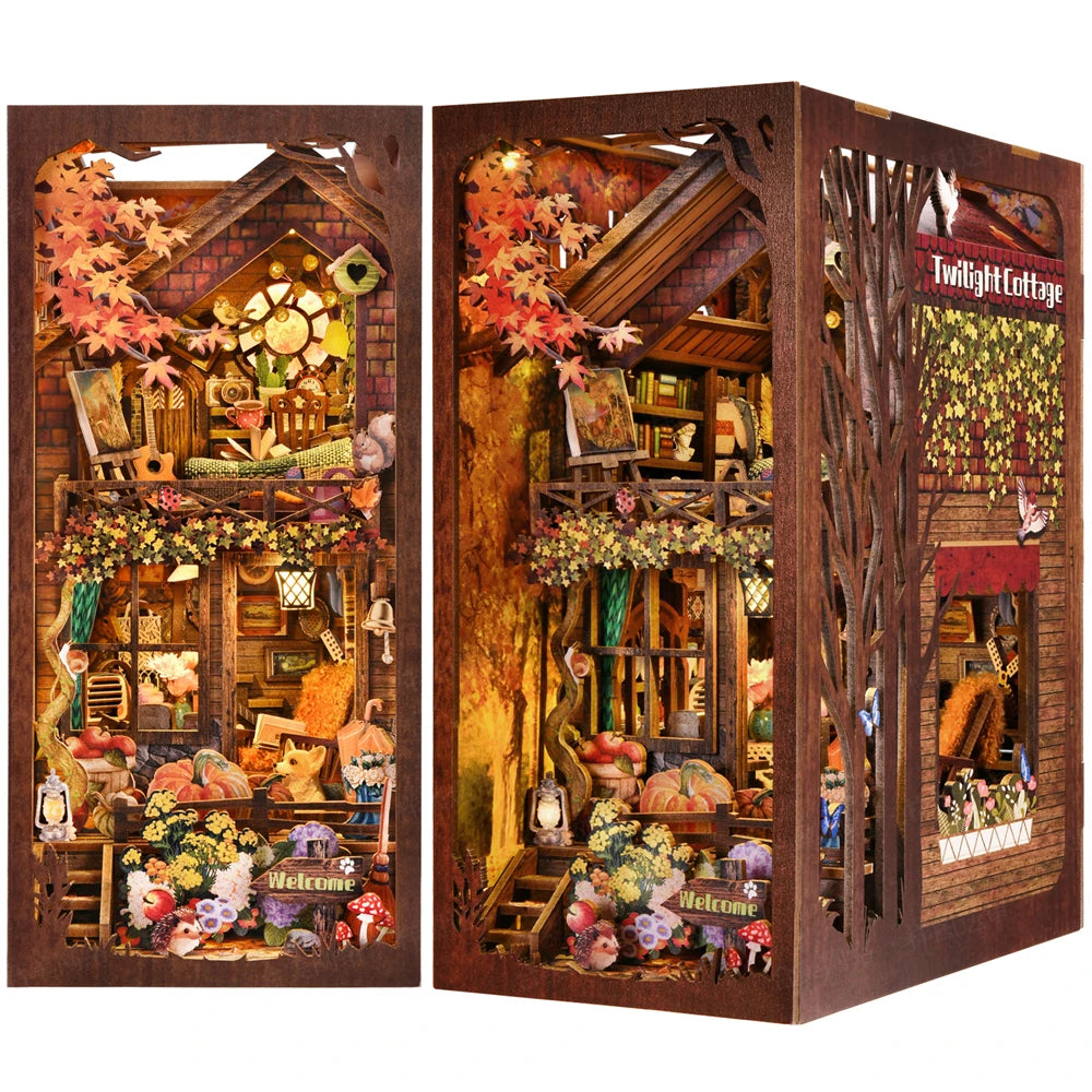 Coin lecture DecoNooks™ Twilight Cottage