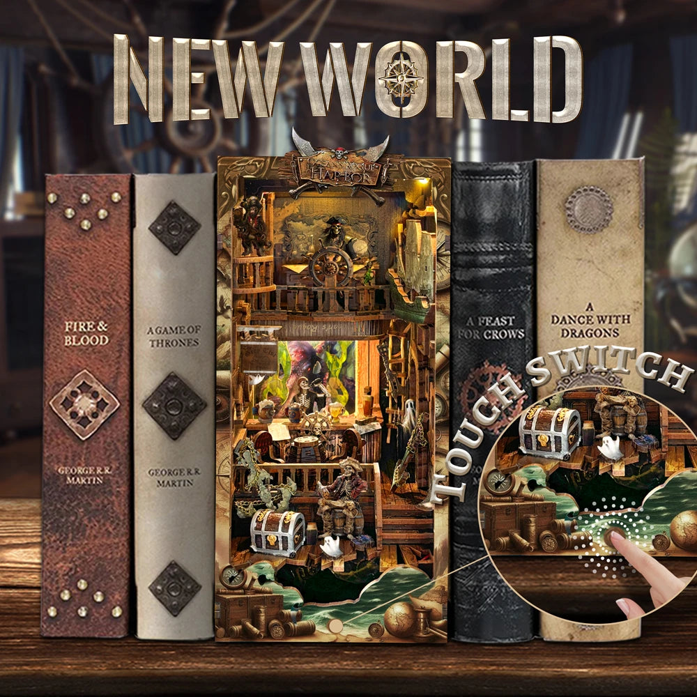 Bibliothèque DecoNooks™ New World