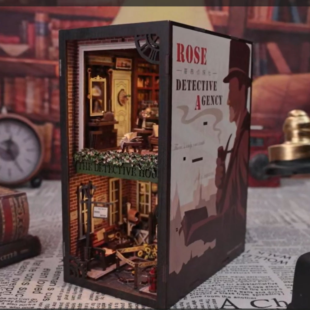 DecoNooks™ Miniature Doll House Detective Agency