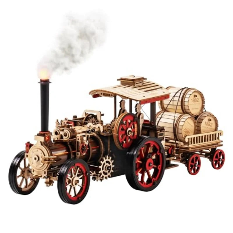 DecoNooks™3D Puzzl Mechanical Steam Locomotive