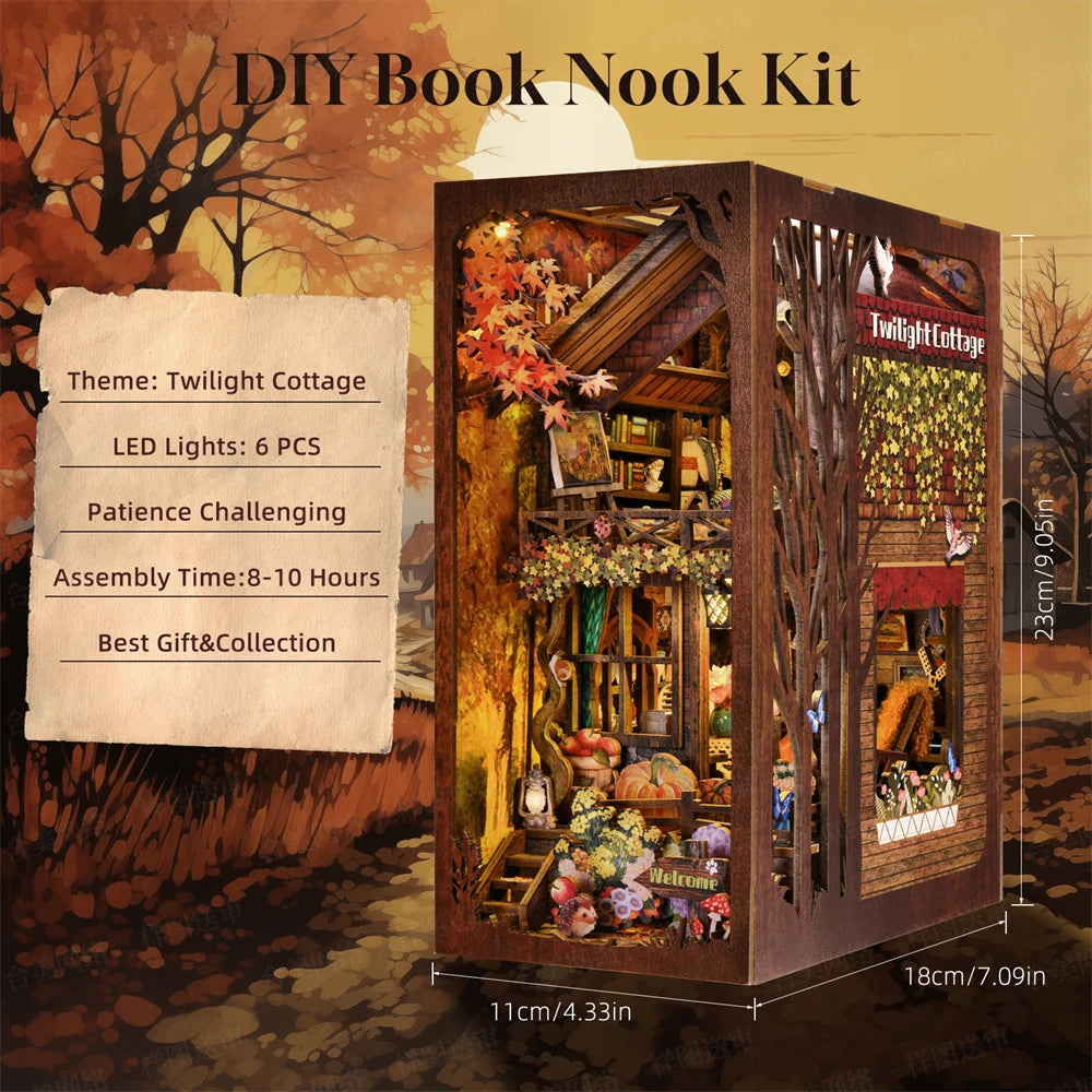 Coin lecture DecoNooks™ Twilight Cottage