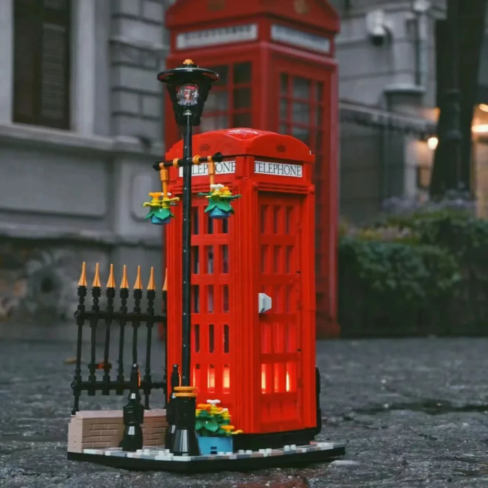 Cabine téléphonique rouge londonienne DecoNooks™