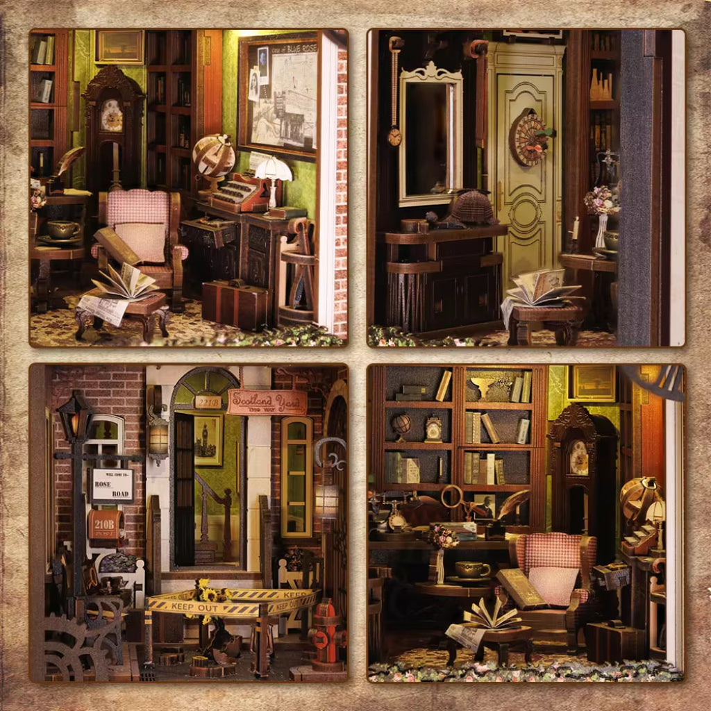 DecoNooks™ Miniature Doll House Detective Agency