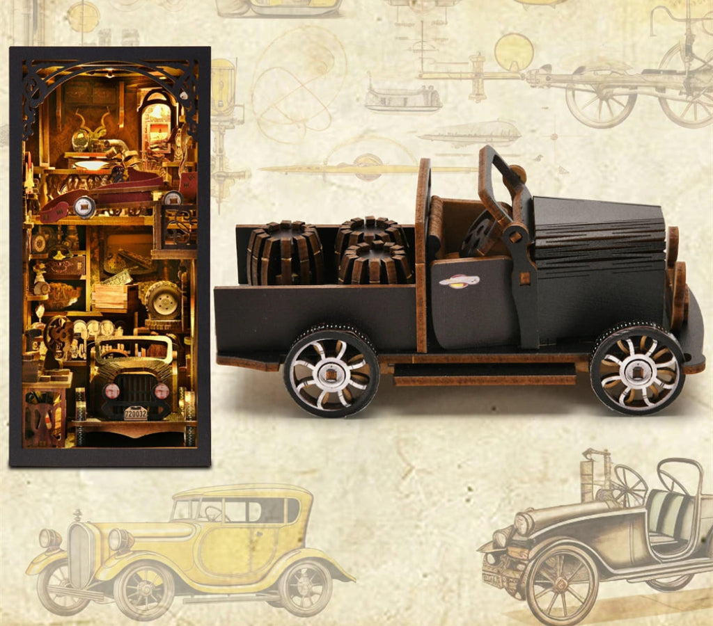 DecoNooks™ Book Nook Classic Car