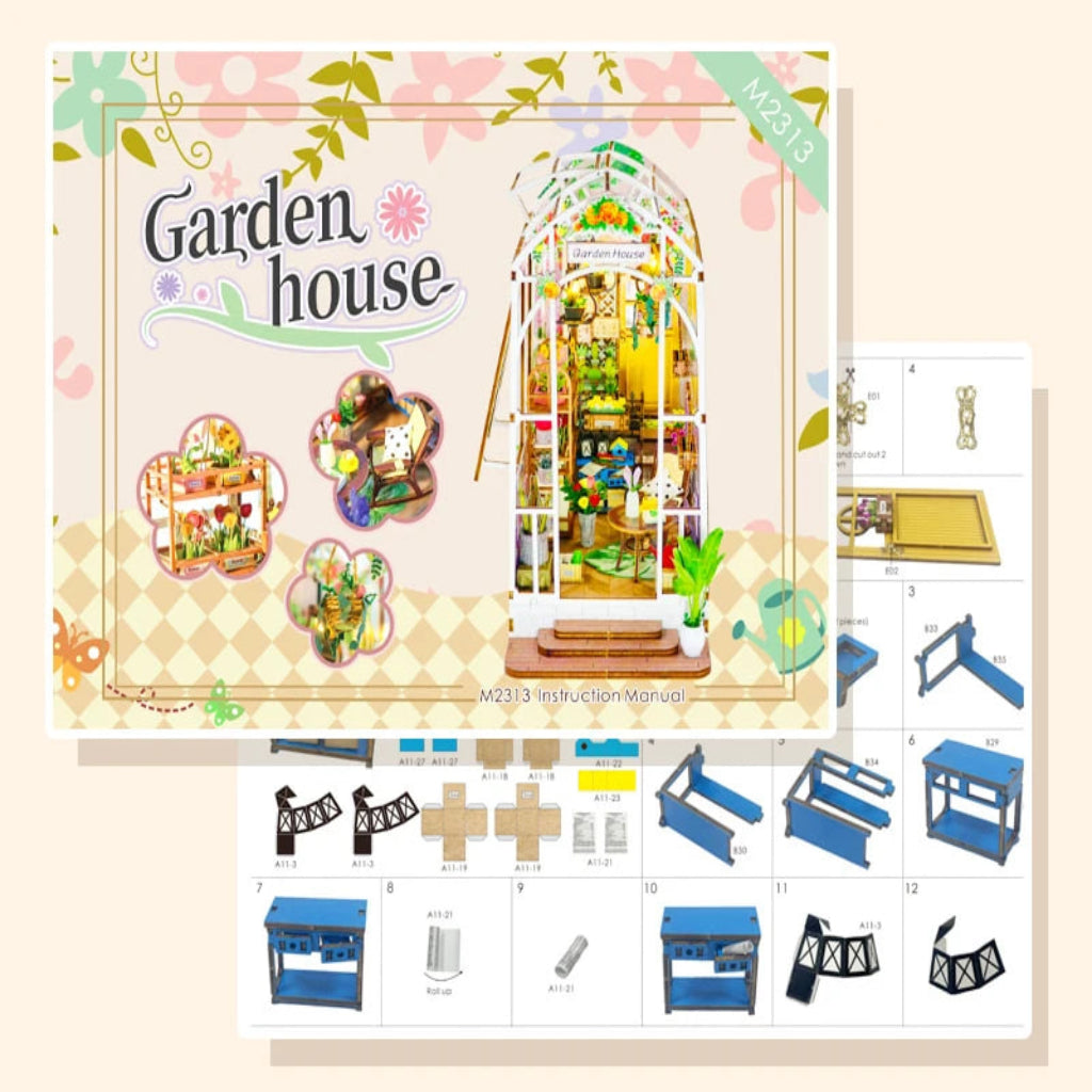 DecoNooks™ Book Nook Garden House