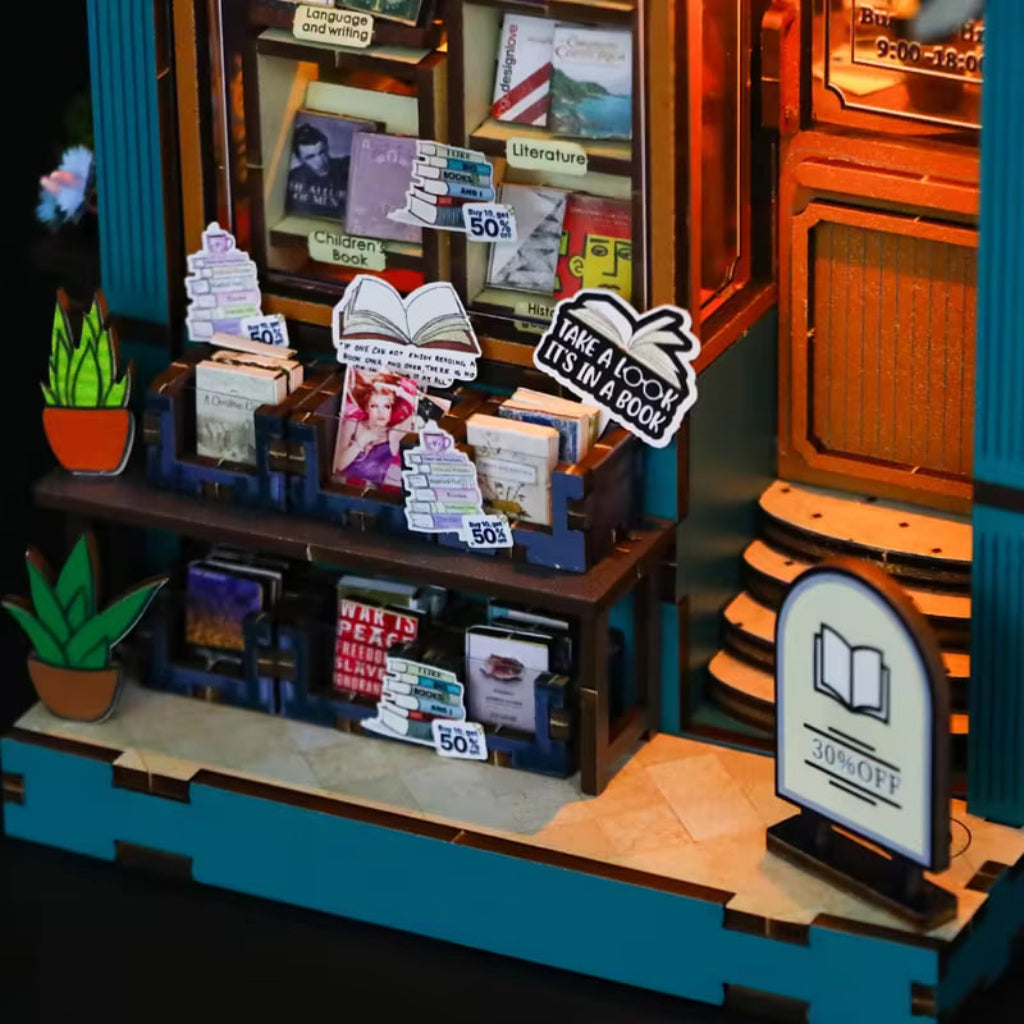 DecoNooks™Book Nook Bookstore